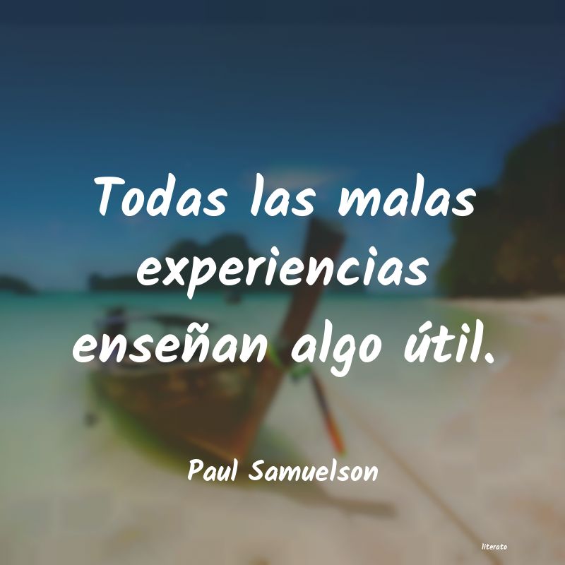 Frases de Paul Samuelson