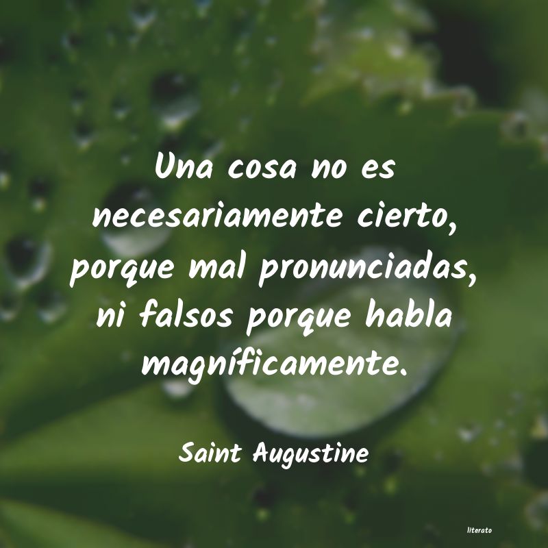 frases de Saint Augustine