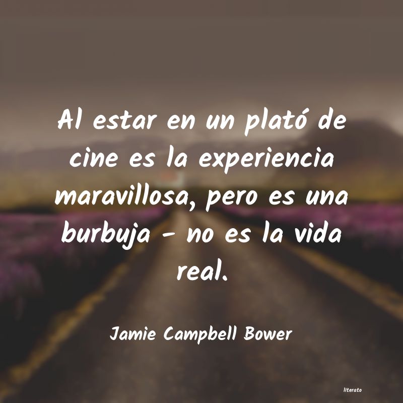 frases de Jamie Campbell Bower