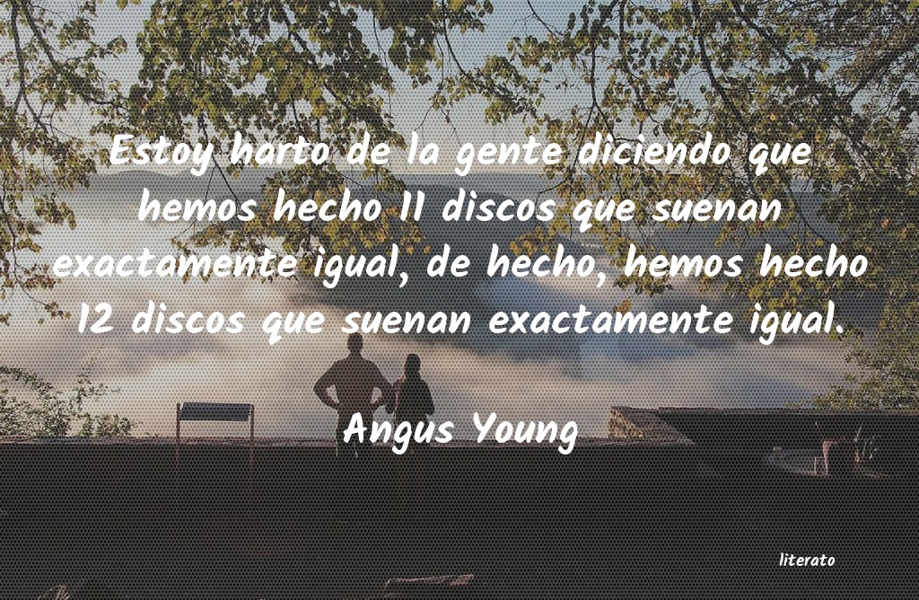 frases de Angus Young