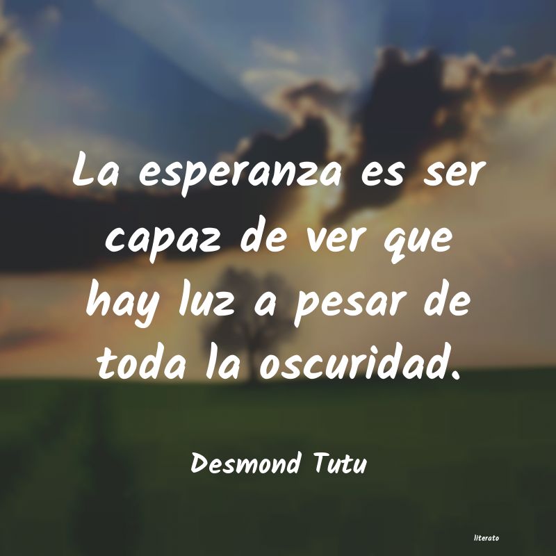 Frases de Desmond Tutu