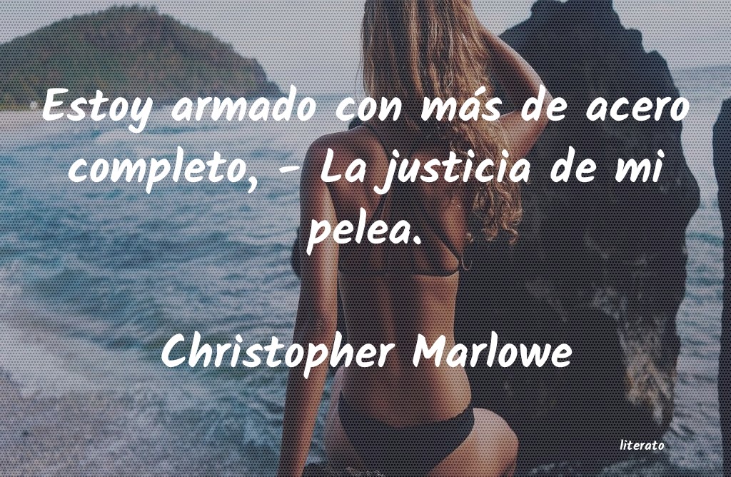 Frases de Christopher Marlowe