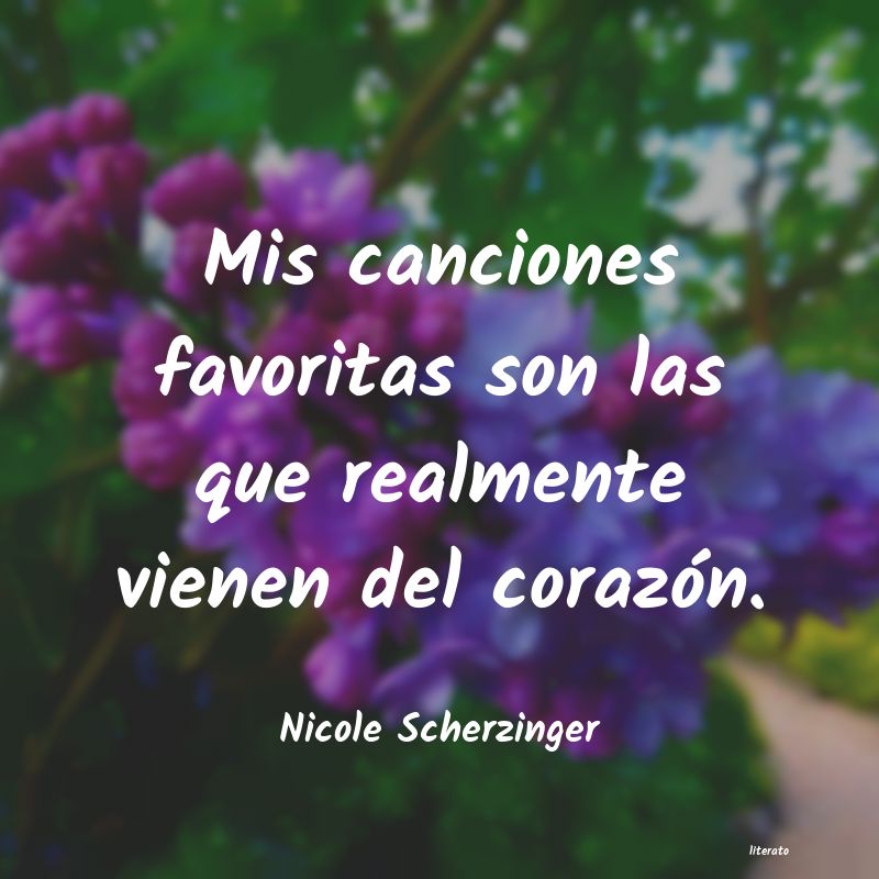 frases de Nicole Scherzinger