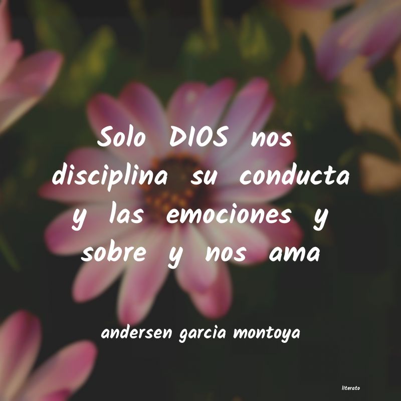 Frases de andersen garcia montoya