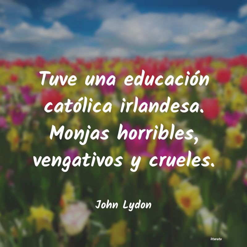 Frases de John Lydon