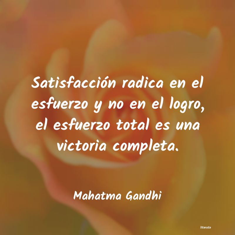 Frases de Mahatma Gandhi