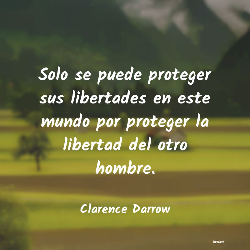 Frases de Clarence Darrow