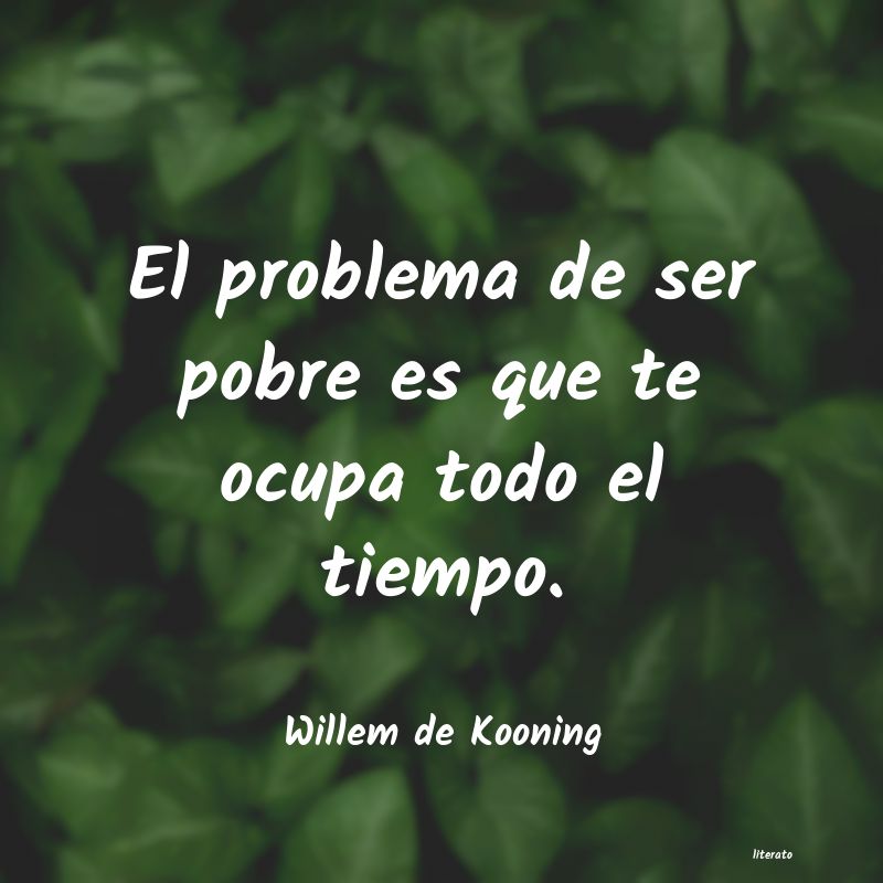 frases de Willem de Kooning