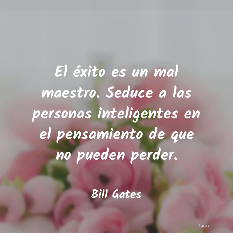 Frases de Bill Gates