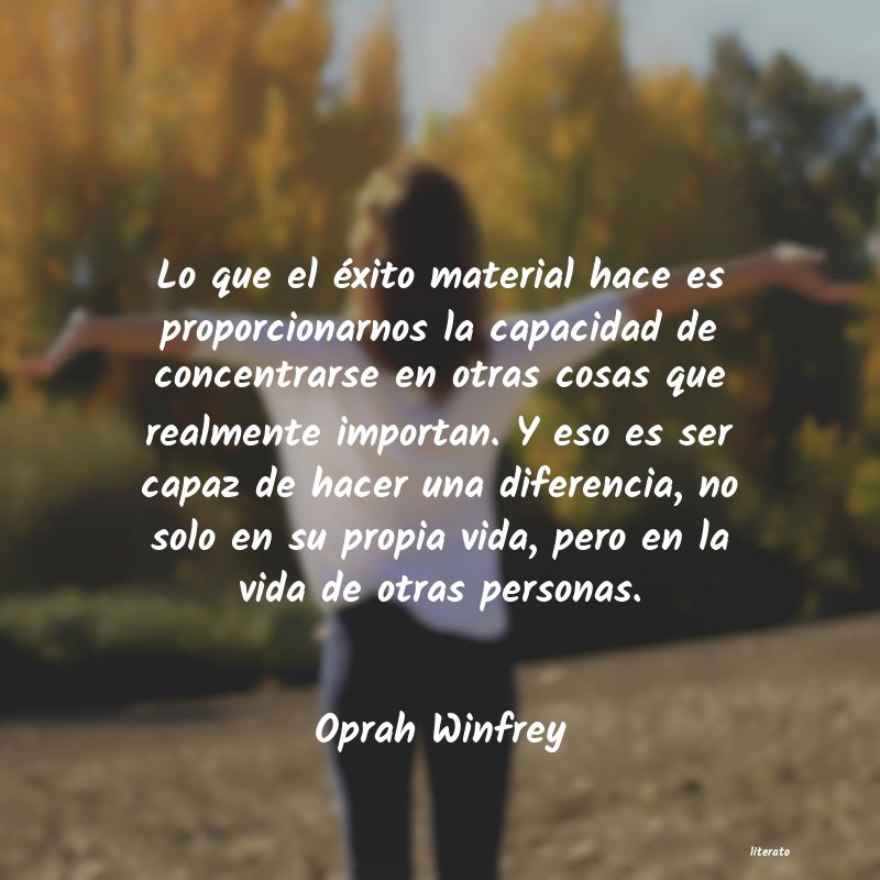 Frases de Oprah Winfrey