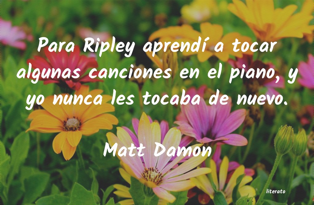 Frases de Matt Damon