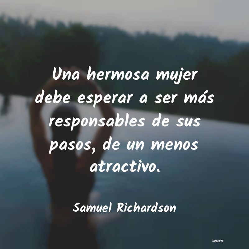 frases de Samuel Richardson