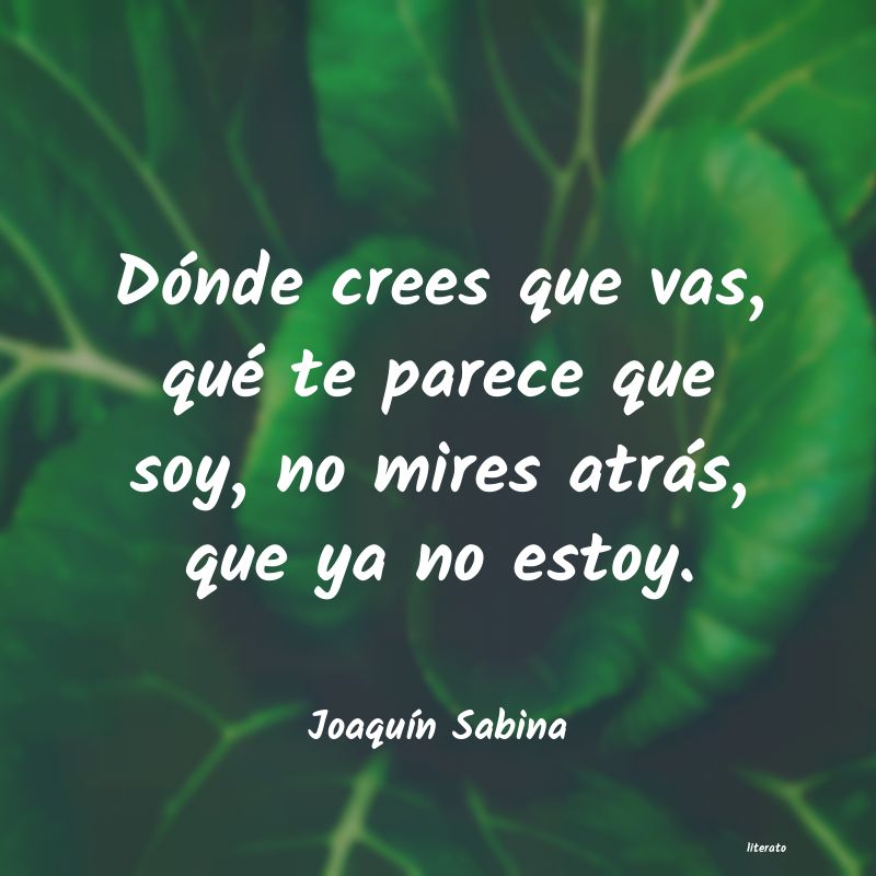 Frases de Joaquín Sabina