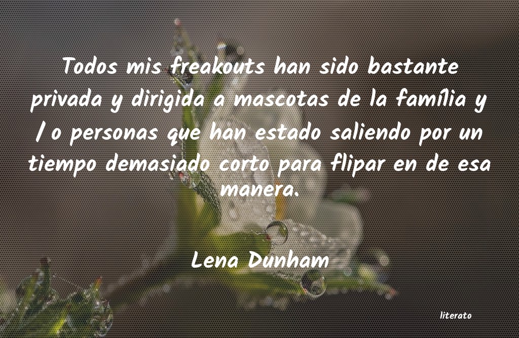 Frases de Lena Dunham