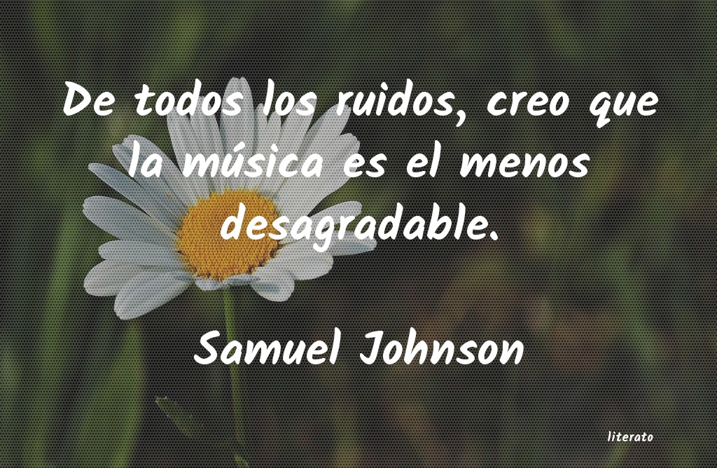 Frases de Samuel Johnson