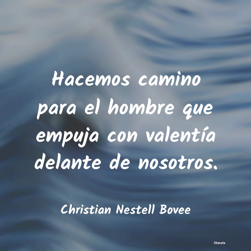 frases de Christian Nestell Bovee