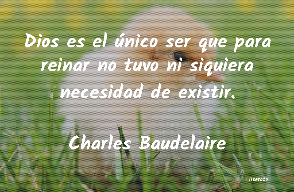 Frases de Charles Baudelaire