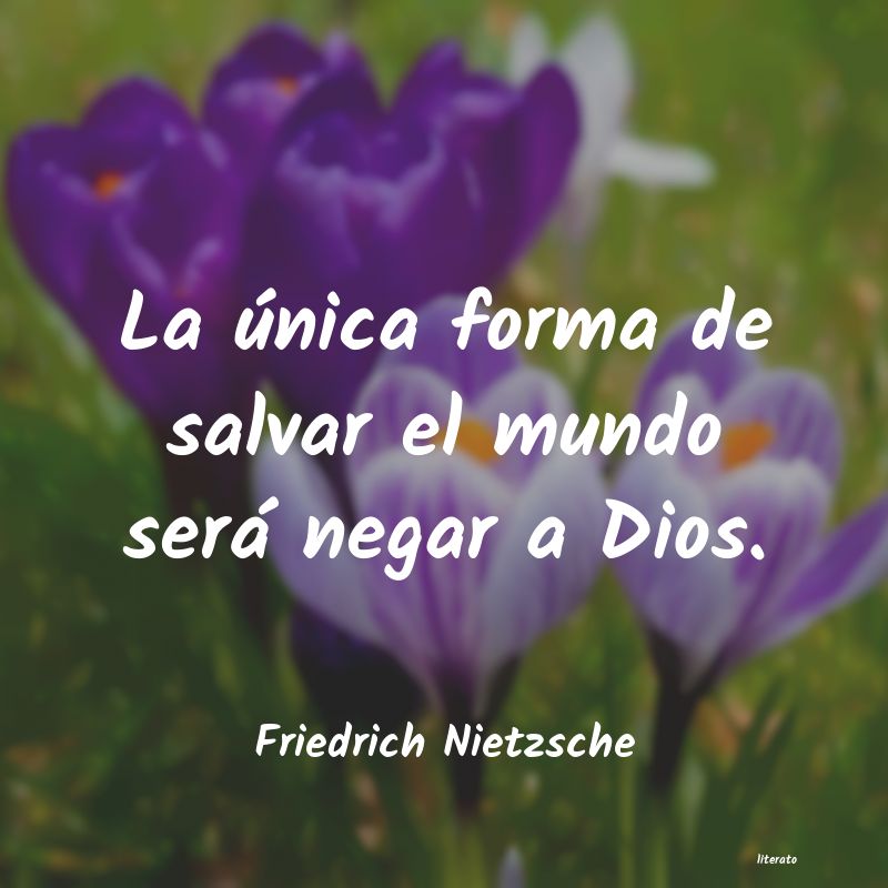 Frases de Friedrich Nietzsche