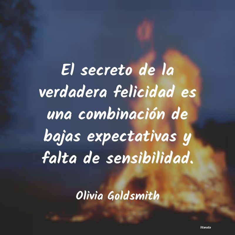 Frases de Olivia Goldsmith