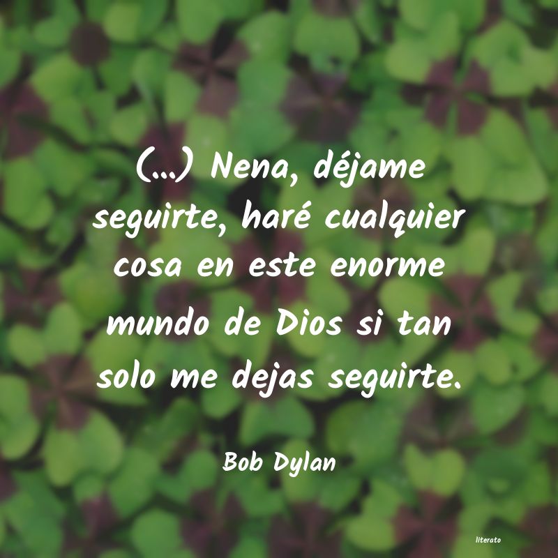 Frases de Bob Dylan