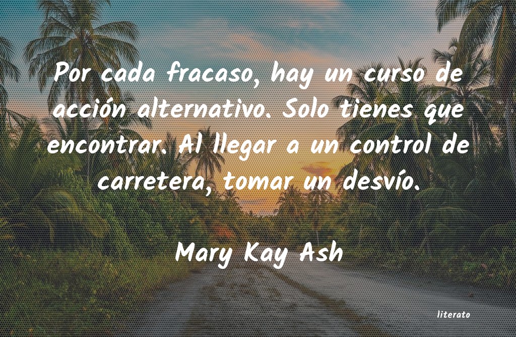 frases de Mary Kay Ash