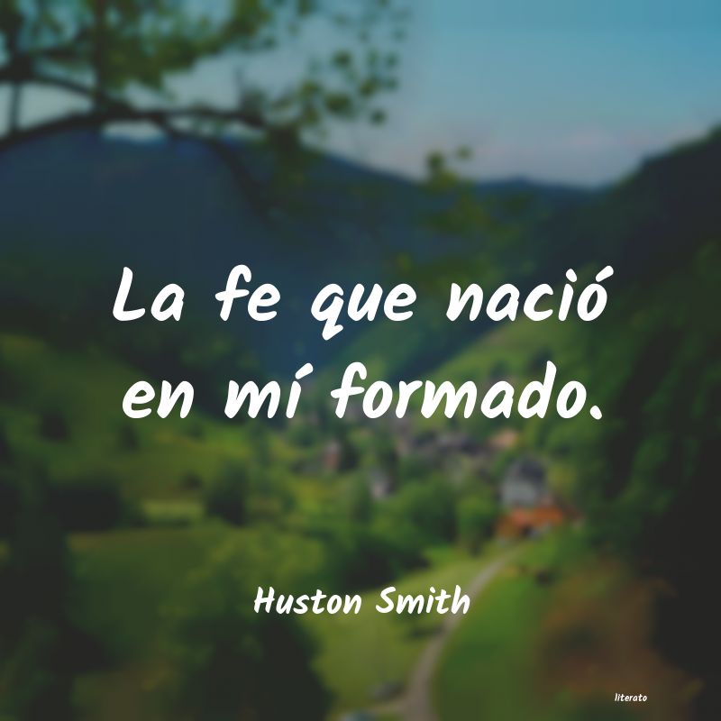 Frases de Huston Smith