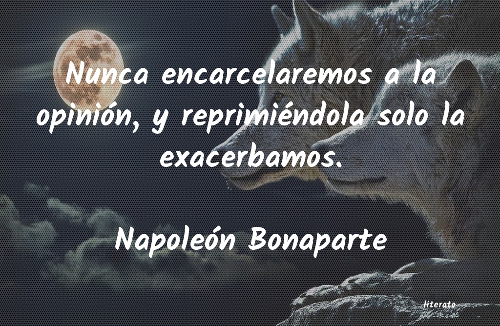 Frases de Napoleón Bonaparte