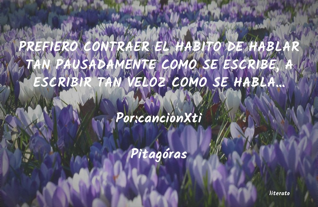 frases de Pitagóras
