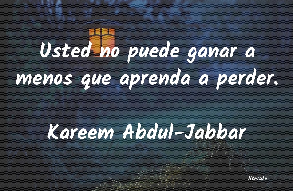 Frases de Kareem Abdul-Jabbar