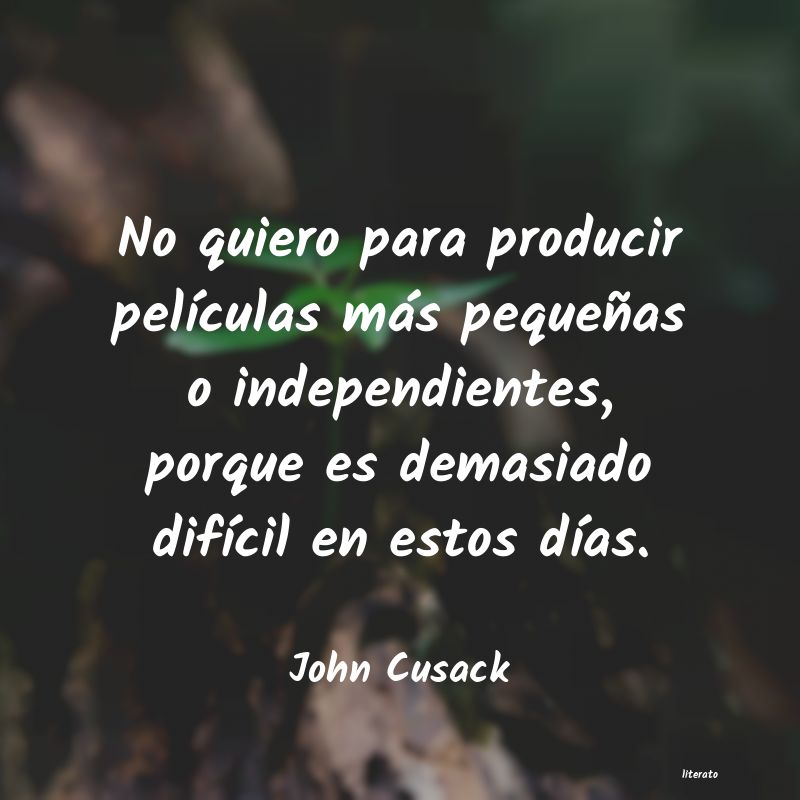 Frases de John Cusack