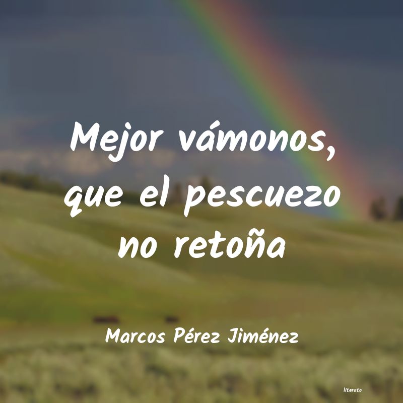 Frases de Marcos Pérez Jiménez