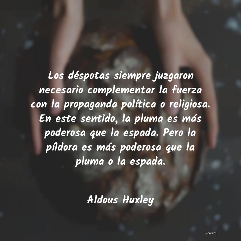 frases de Aldous Huxley