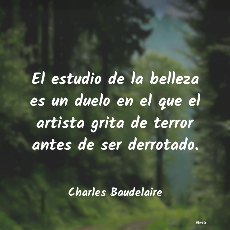 Frases de Charles Baudelaire