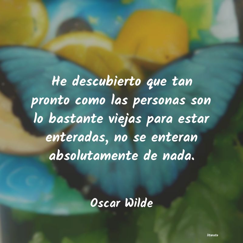 Frases de Oscar Wilde