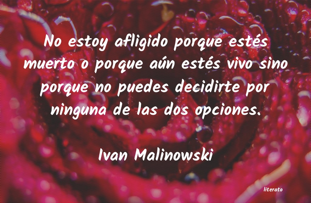 frases de Ivan Malinowski