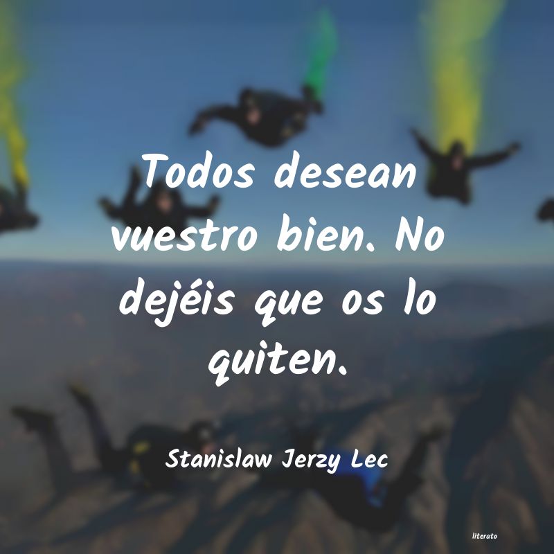 Frases de Stanislaw Jerzy Lec