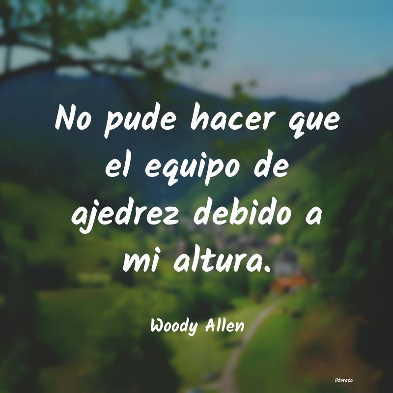 Frases de Woody Allen