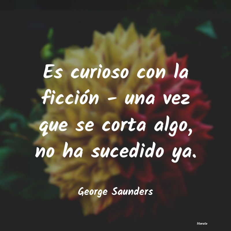 frases de George Saunders