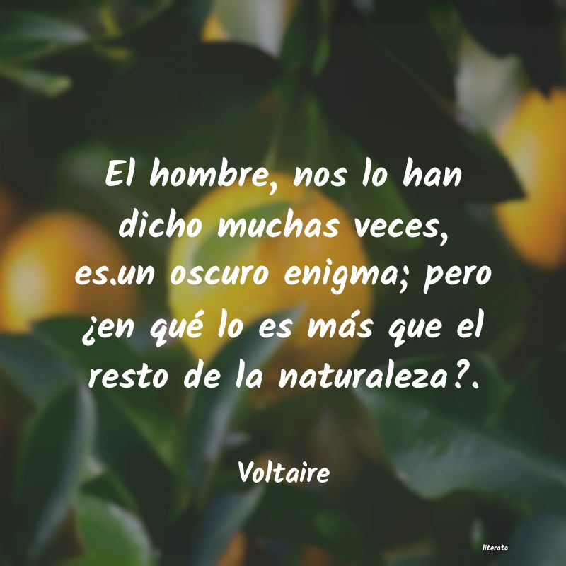 Frases de Voltaire