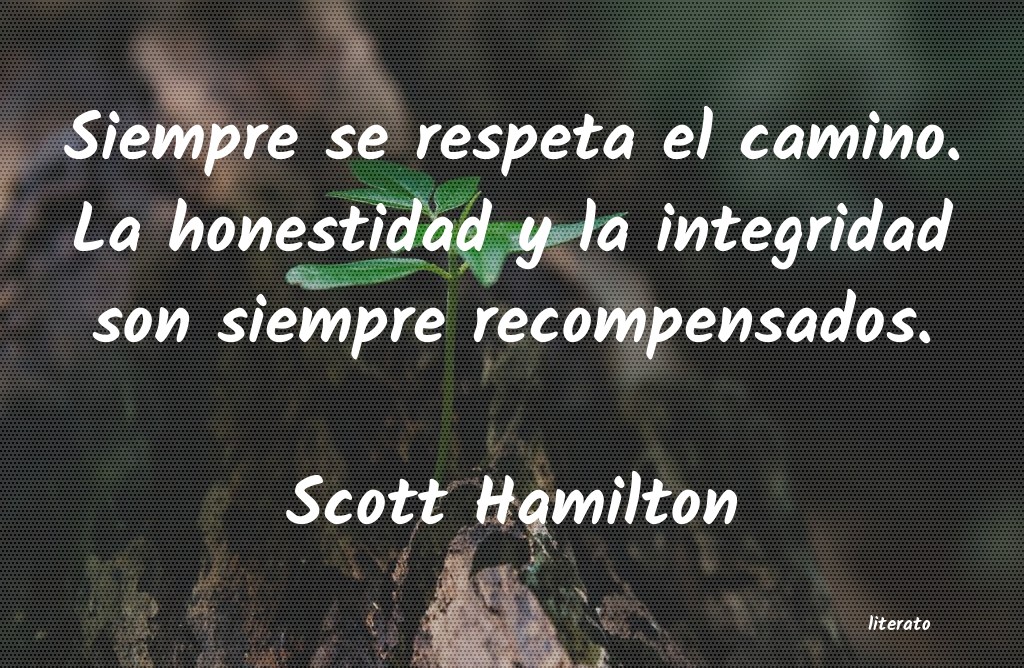 frases de Scott Hamilton