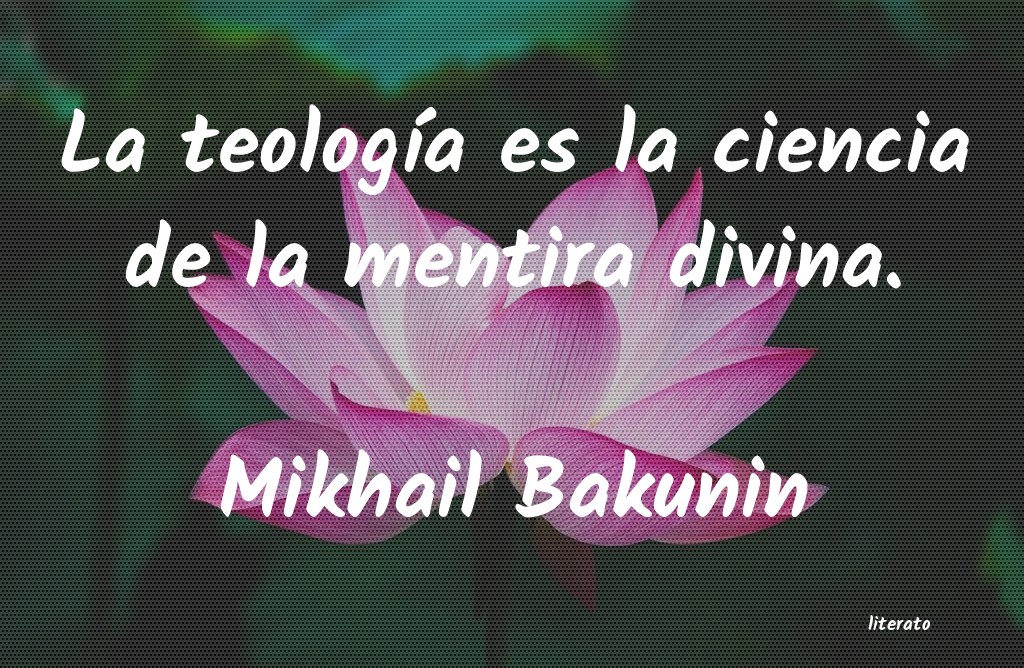 frases de Mikhail Bakunin