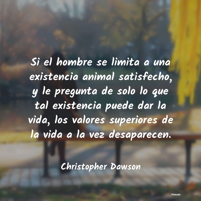 frases de Christopher Dawson