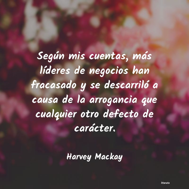 Frases de Harvey Mackay