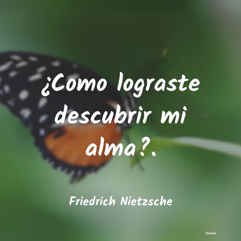 Frases de Friedrich Nietzsche