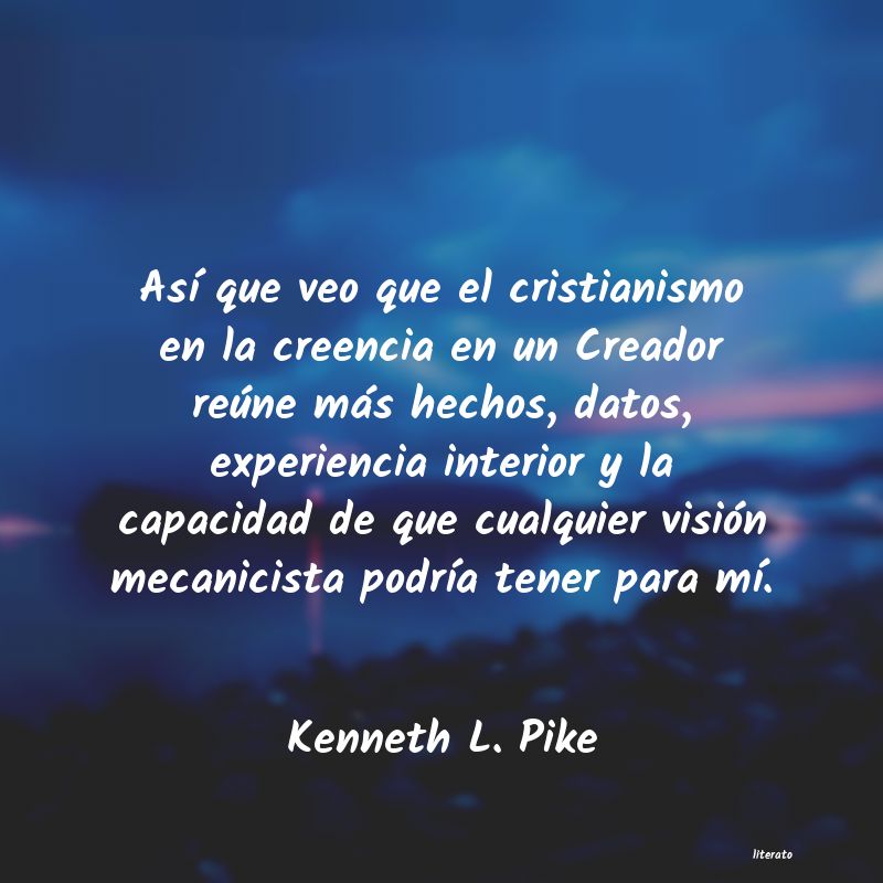 Frases de Kenneth L. Pike
