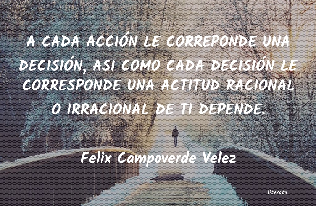 frases de Felix Campoverde Velez