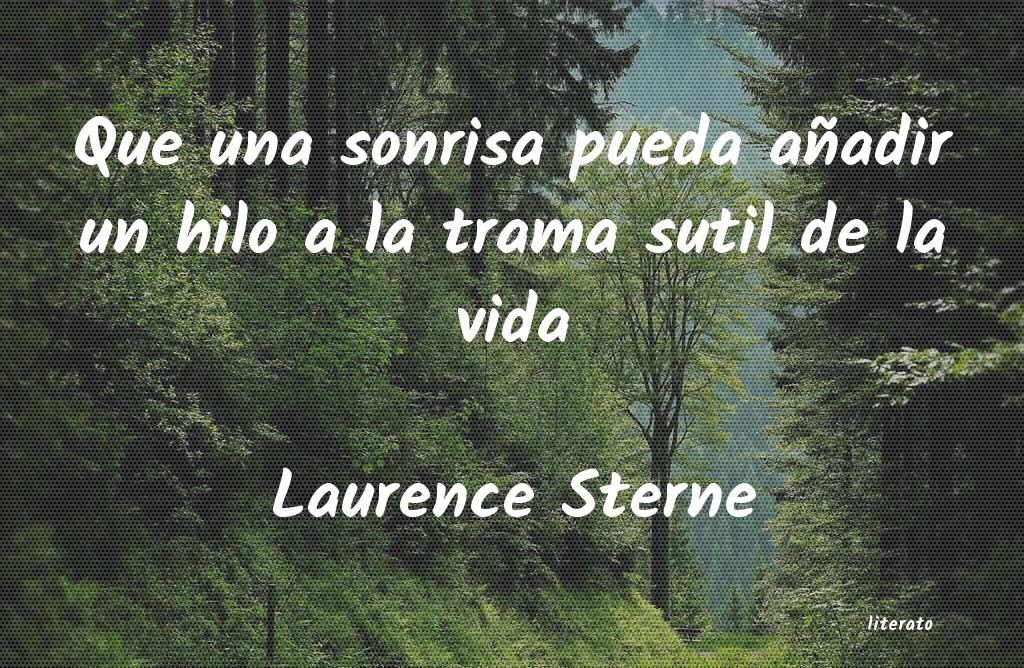 frases de Laurence Sterne