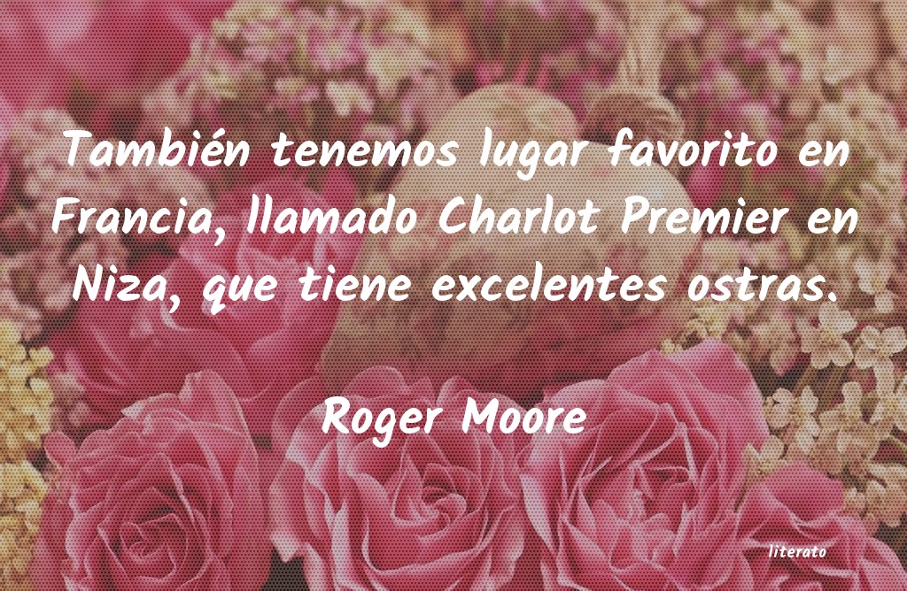 Frases de Roger Moore