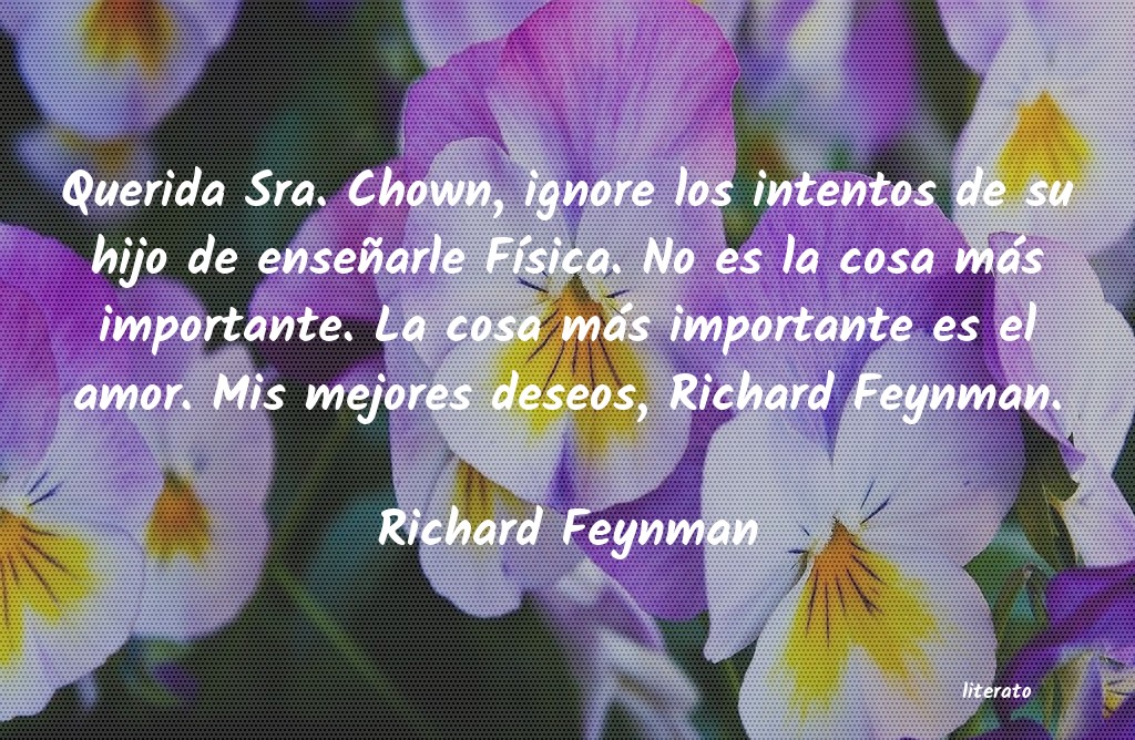 Frases de Richard Feynman