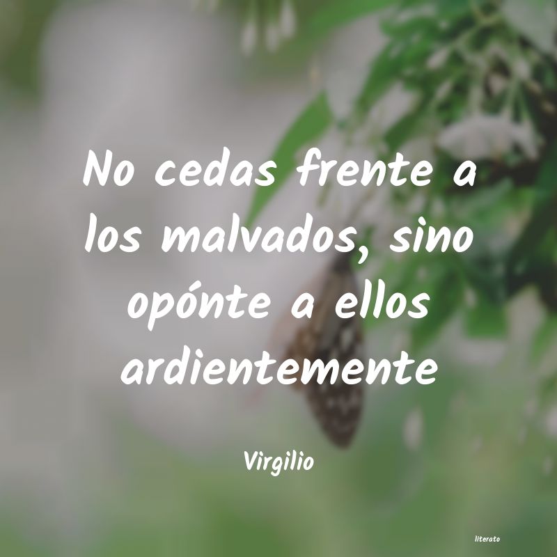 frases de Virgilio